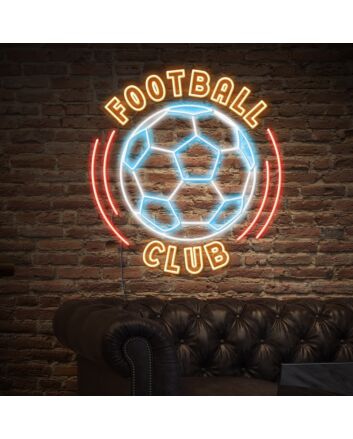 Football Club Neon Sign Show your team spirit