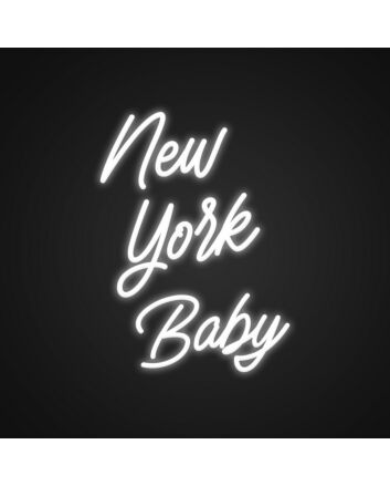 New York Baby Neon Sign Show your love for the Big Apple