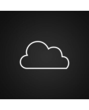 Simple Clouds Neon Sign Add a whimsical touch to any room