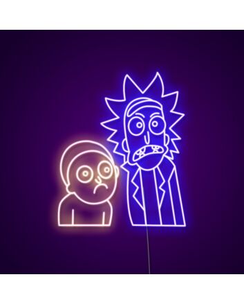 Rick And Morty Neon Sign Ideal for fans of the show