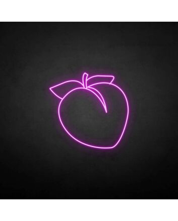 Peach3&#39; neon sign