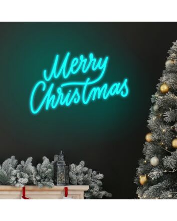 Merry Christmas Neon Sign Bring holiday cheer to your home