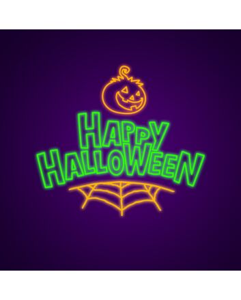 Happy Halloween Neon Sign Light up your Halloween party