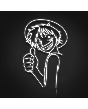 Luffy One Piece Neon Sign Perfect for anime fans