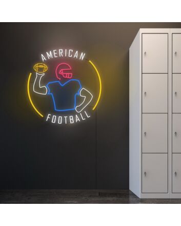 American Football Neon Sign Perfect for sports fans