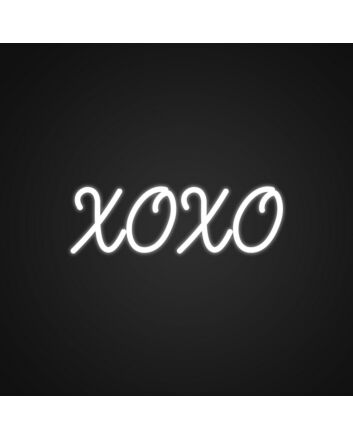 Xoxo Customizable Neon Sign Spread love with this personalized sign