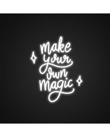 Make Your Own Magic Neon Sign Encourage creativity and magic in your space