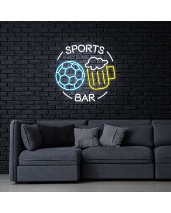 Awesome Sports Bar Neon Sign Attract customers to your sports bar