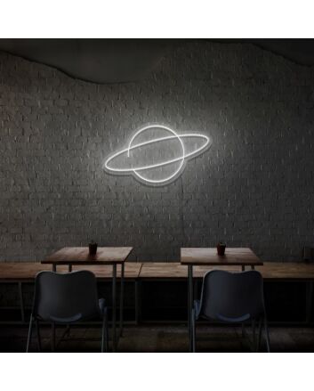 Planet Neon Sign Add a celestial and dreamy touch