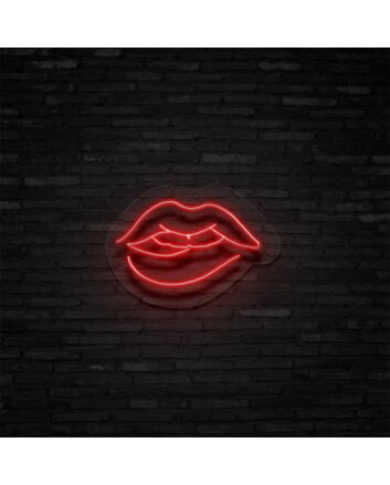 Lips Neon Sign Add a stylish and romantic touch