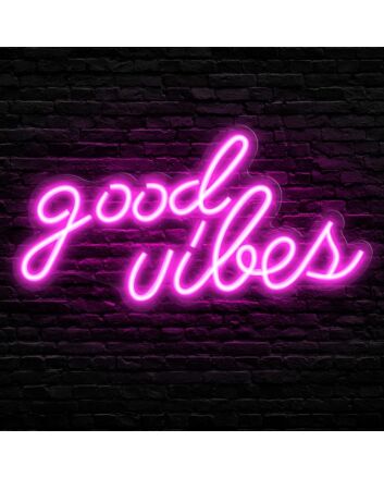 Good Luck and Blessings Neon Sign Home Office