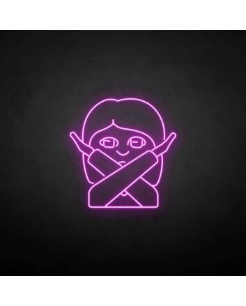 &#39;NO&#39; neon sign