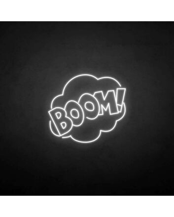 BOOM!&#39; neon sign