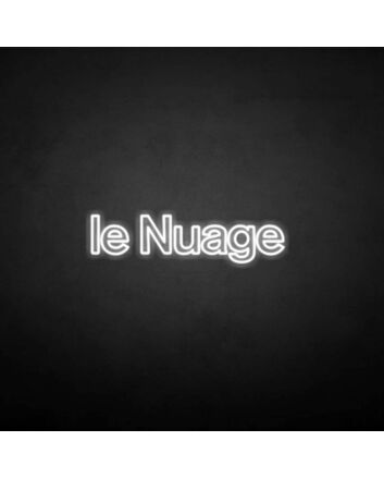 le Nuage&#39; neon sign