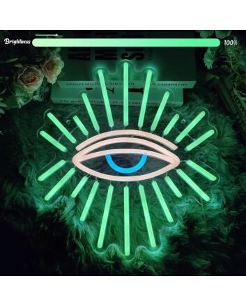 Sun Eyes Commercial Individual Neon Sign Unique Decor