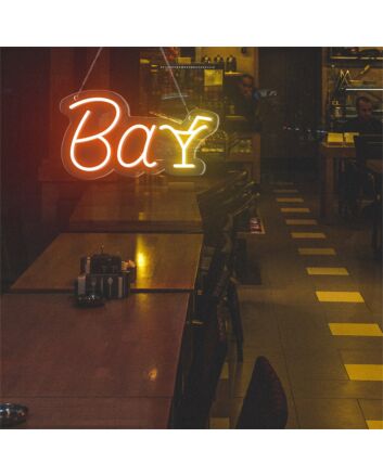 Elevate Your Home Bar, Office, or Party Ambiance with the Bar Word Cocktail Glass LED Neon Sign