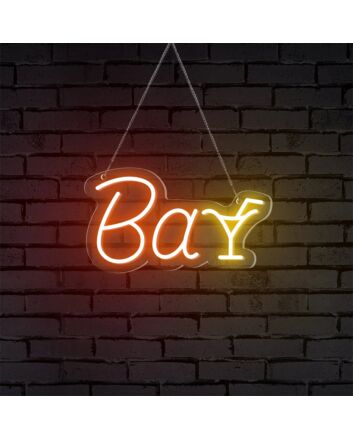 Elevate Your Home Bar, Office, or Party Ambiance with the Bar Word Cocktail Glass LED Neon Sign