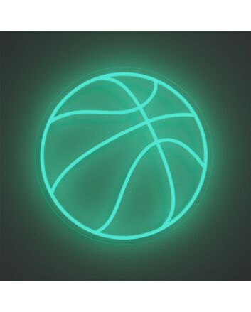 Basketball LED Neon Sign: Perfect for Home Decor, Bars, Sports Enthusiast's Office, and Game Day Celebrations