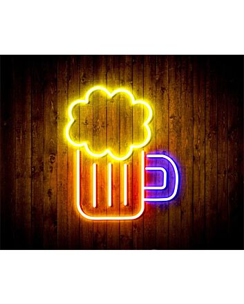 Elevate Your Bar, Party, or Man Cave Ambiance with the Beer LED Neon Sign.