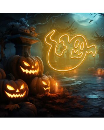Halloween Ghost Neon Sign, Home Room Wall Decoration