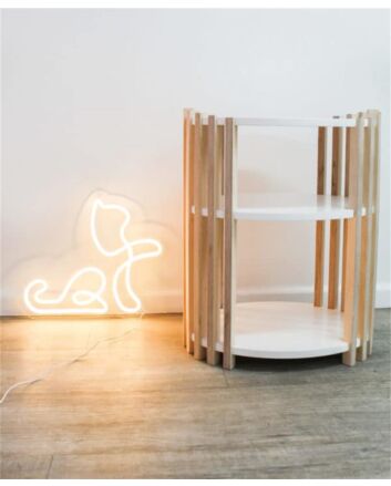Bring Whimsy to Your Space: Cat For Room LED Neon Sign Perfect for Home Decor, Quirky Bars, and Unique Office Settings