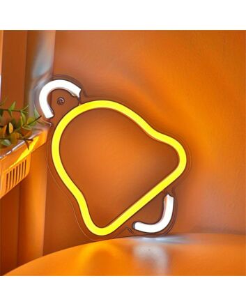 Brighten Up Your Festivities: Christmas Single Bell Wall LED Neon Sign for Home, Office, and Holiday Celebrations.
