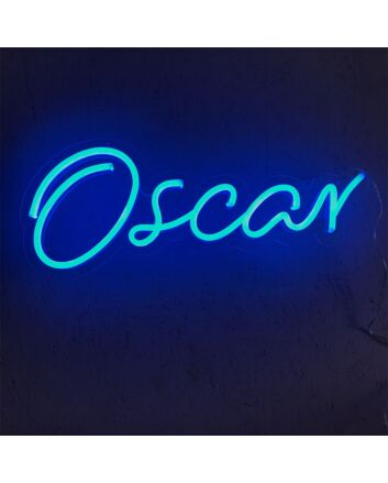 Elevate Your Home, Office, or Event Ambiance with the Custom Name Oscar LED Neon Sign