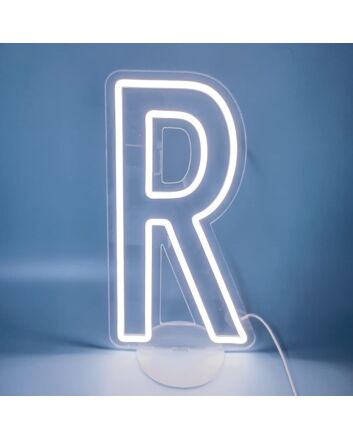 Brighten Up Your Space: Perfect for Weddings, Bars, and Home Decor - Customized LED Neon Light Letter R LED Neon Sign