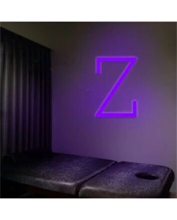 Brighten Up Your Celebrations and Spaces: Customized LED Neon Light Letter Z for Bedrooms, Parties, Weddings, and Storefronts.