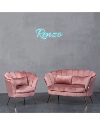 Brighten Your Celebrations: Customized LED Neon Light Name Renza Birthday LED Neon Sign for Home Parties, Weddings, and Special Events