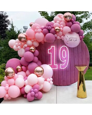 Celebrate turning 19 in style: Ideal for Birthdays, Home Decor, and Party Ambiance with Customized LED Neon Light Number 19 Birthday LED Neon Sign.