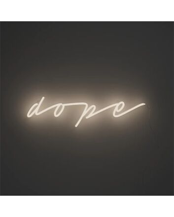 Brighten up Your Bar, Office, or Gaming Room with the Mini Dope LED Neon Sign.