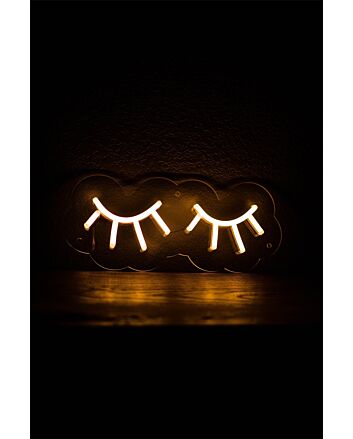 Brighten Up Your Beauty Salon or Makeup Room with the Eyelash LED Neon LED Sign.