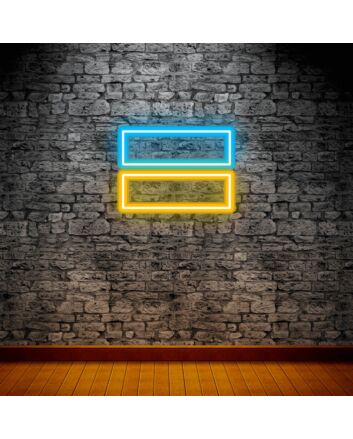 Showcase Patriotic Elegance in Your Home, Office, or Event with the Flag Of Ukraine LED Neon Sign.