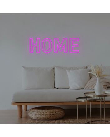 Elevate Your Home, Office, or Party Ambiance with the Versatile Home Outline LED Neon Sign