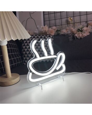 Brighten Your Cafe or Kitchen Ambiance with the Hot Coffee LED Neon Sign.