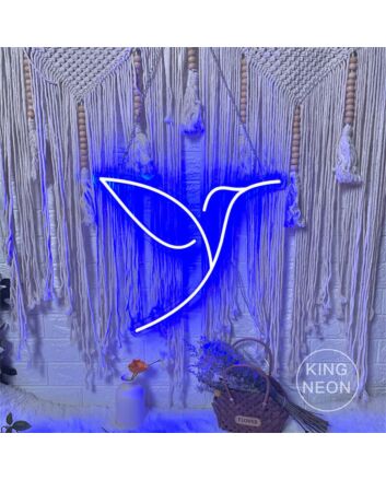 Brighten Up Your Space: Perfect for Home Decor, Office Ambiance, and Storefronts with the Hummingbird Sign LED Neon Sign.
