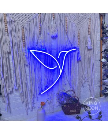 Brighten Up Your Space: Perfect for Home Decor, Office Ambiance, and Storefronts with the Hummingbird Sign LED Neon Sign.