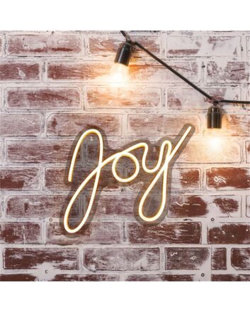 Brighten Up Your Home, Office, and Special Occasions with Joy Style LED Neon Sign.