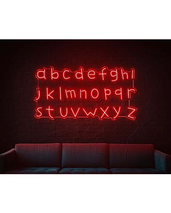 A-Z LED Neon Sign