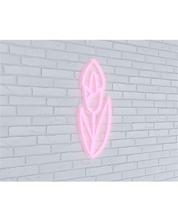Brighten Your Space: LED Lily LED Neon Sign Perfect for Bars, Weddings, and Cozy Home Decor.