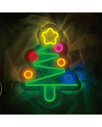 Brighten Your Festivities: Perfect for Wedding, Home, and Office Celebrations - LED Signs Wall Christmas Tree Sign Party Decorations Neon