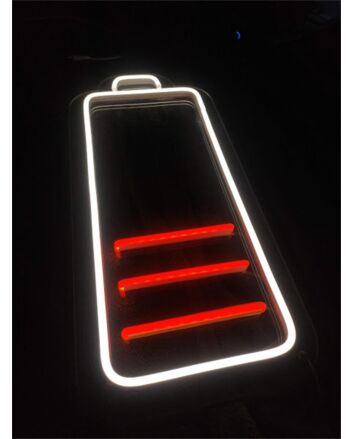 Brighten Up Your Office, Game Room, or Bar Ambiance with the Mini Low Battery LED Neon Sign.