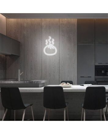 Brighten Up Your Kitchen, Restaurant, or Foodie Gatherings with the Mini Dumplings LED Neon Sign.