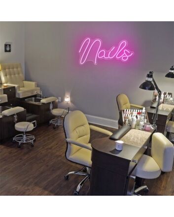 Brighten Your Salon, Home, and Parties with the Chic Nails LED Neon Light.