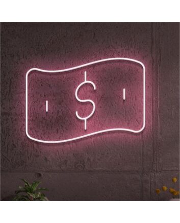 Brighten Your Business, Bar, or Game Room with a Neon Money Sign.