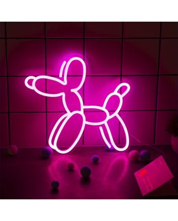 Brighten Up Your Space: Perfect for Bedroom, Home Bar, and Party - New Dog LED Neon Sign For Bedroom Acrylic LED Neon Sign.