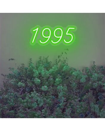 Brighten Your Bar, Office, and Special Celebrations with the Number 1995 LED Neon Sign.