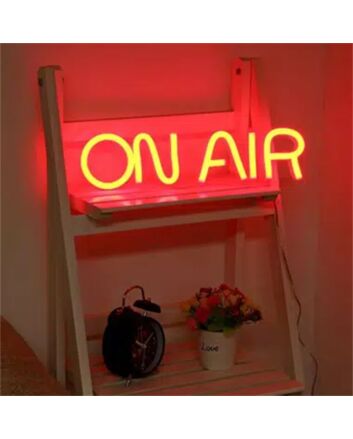 Brighten Your Office, Store, or Home Studio with On Air Business Themed LED Neon Sign.