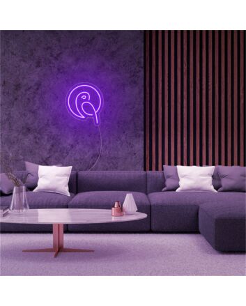 Brighten Your Space: Parrot LED Neon Sign - Perfect for Home Decor, Office Ambiance, and Vibrant Bar Settings